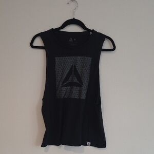 Reebok Black Muscle Tee